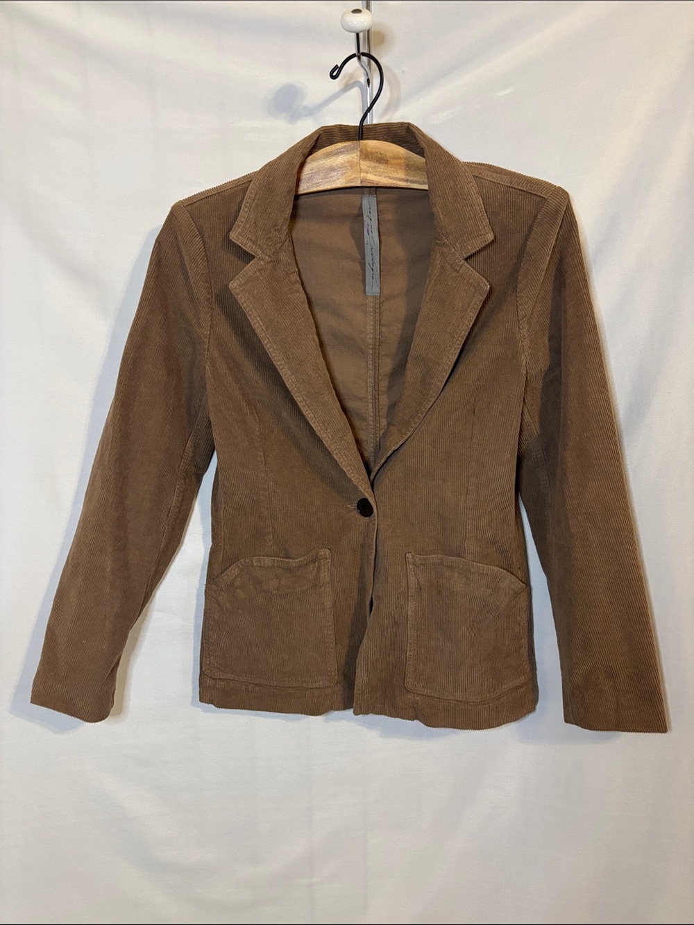 Raquel Allegra brown corduroy blazer size 0
